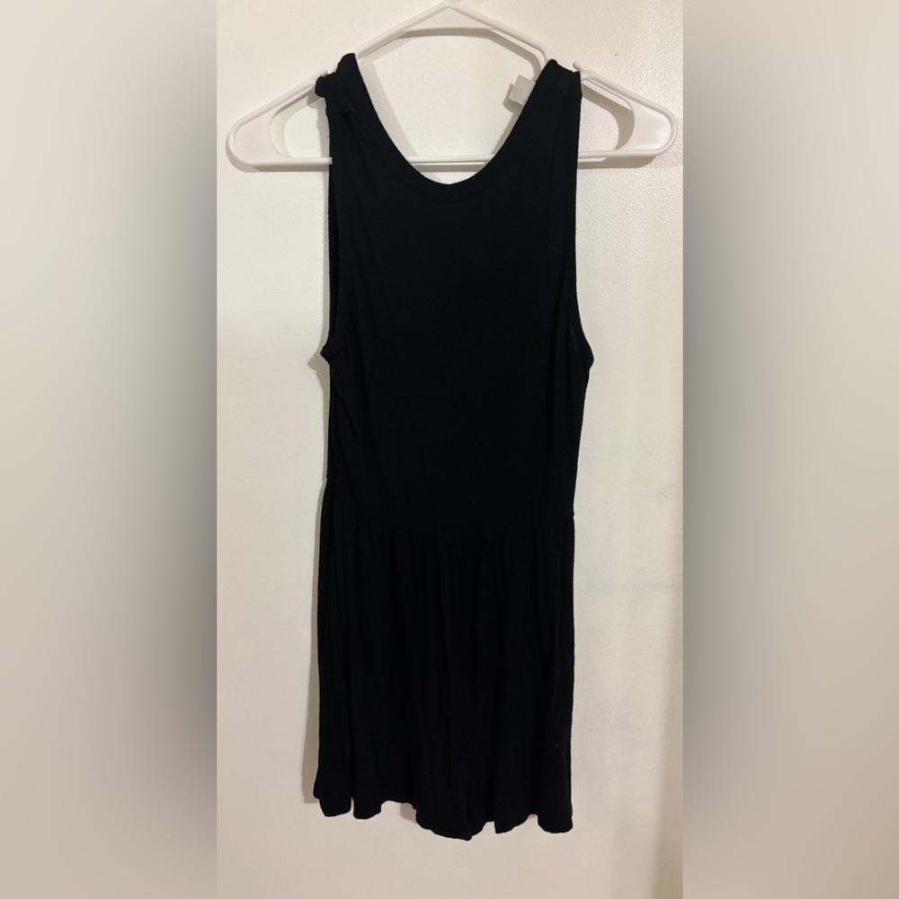 H&M Divided Black Sleeveless Romper